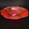 I1324 135# Transparent fruit plate, fruit basket, fruit basin, pastry plate, Melon and fruit basket, Fine home furnishings, 2-yuan store, department store details Picture